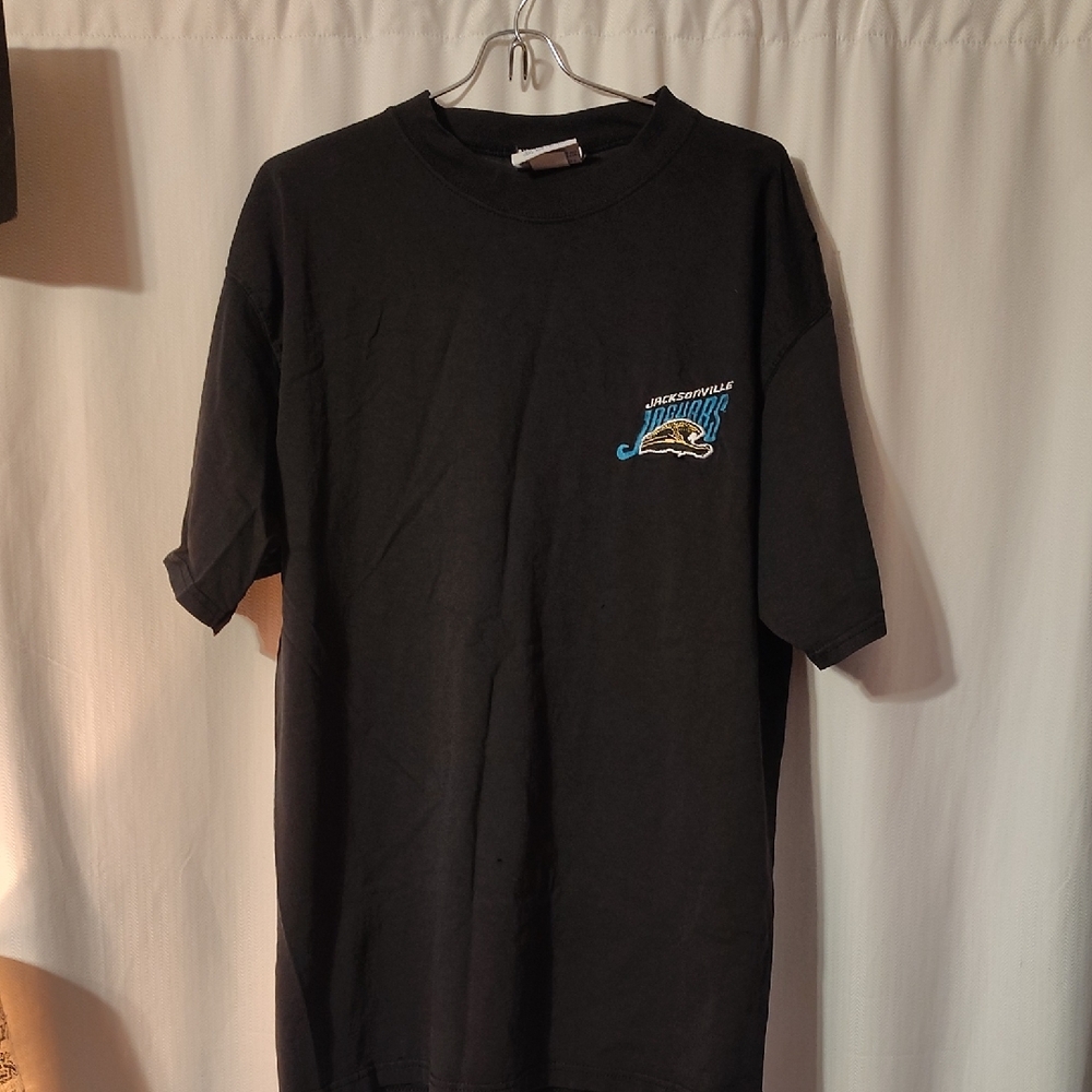 Black Short Sleeve Tee Jacksonville Jaguars